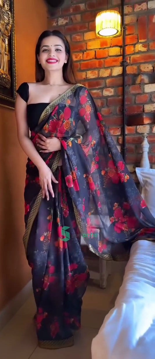 Styliset Silk Saree