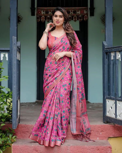Styliset Silk Saree