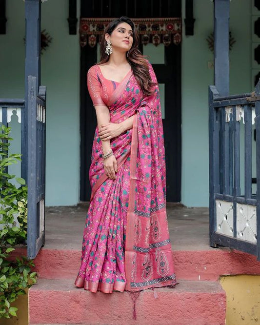 Styliset Silk Saree
